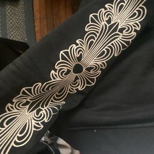 Pull over chrome hearts hoodie